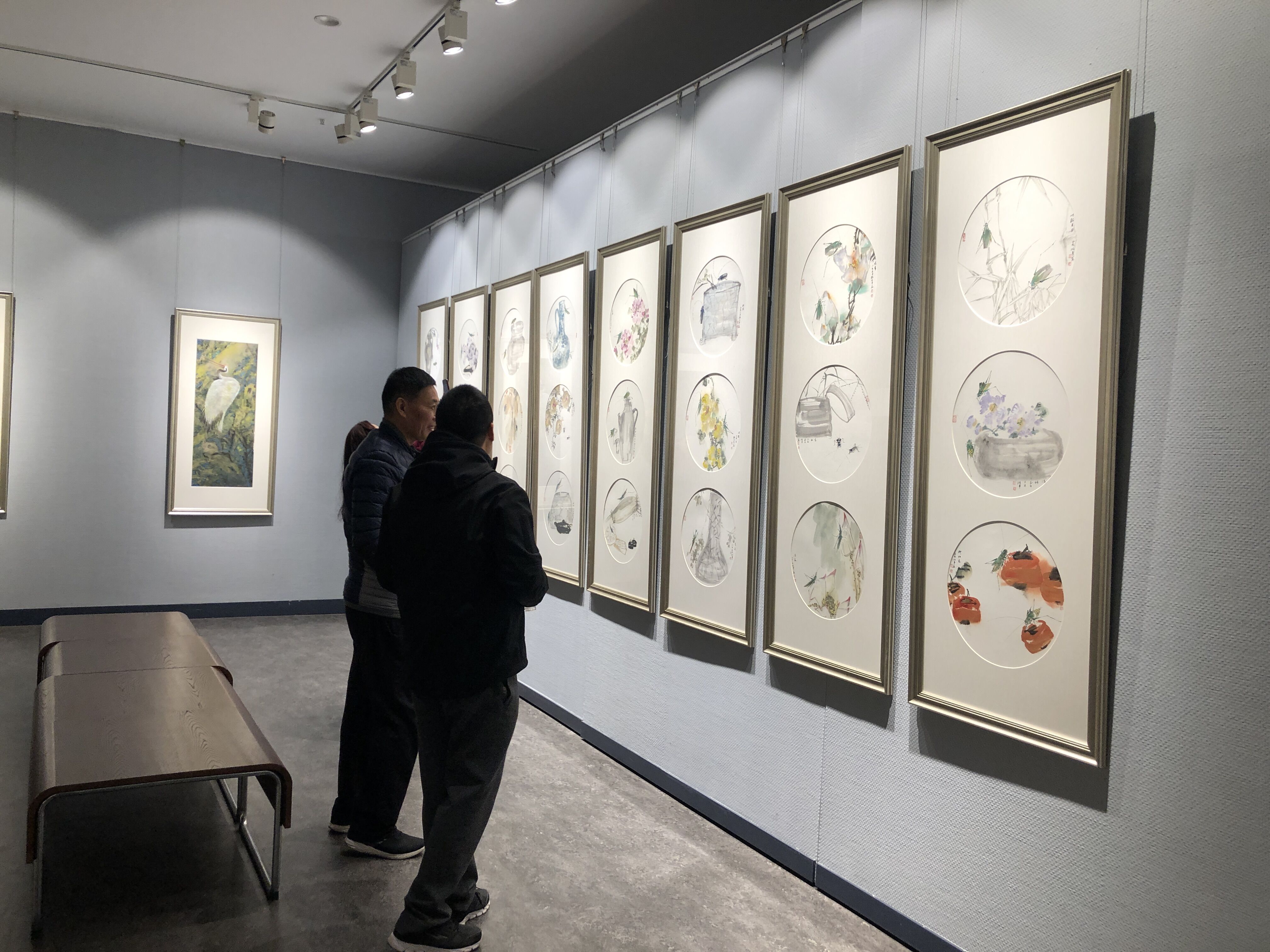 趙治平趙怡文中國畫作品展開幕 